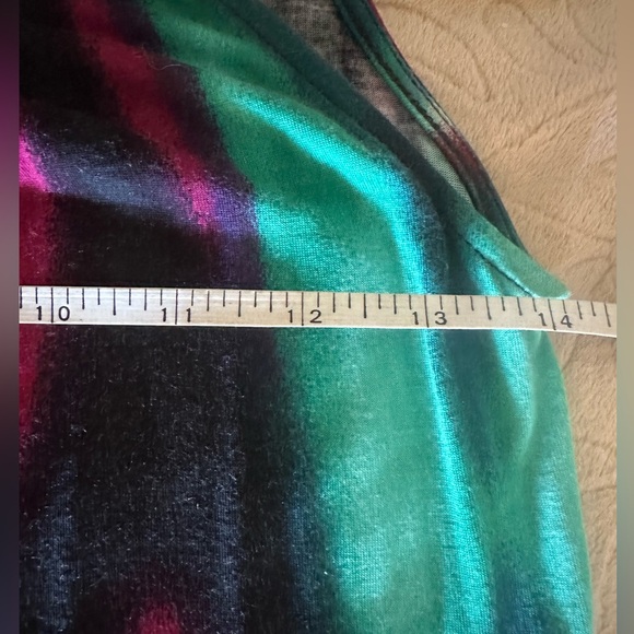 Express Dress in Rainbow Colors w/ Pockets, Sz XS Casual Summer Shift Dress - Picture 4 of 8